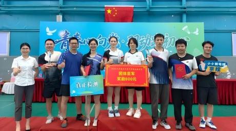 青春心向党・羽动践初心| 广东真正斩获水利水电行业协会五四青年节羽毛球赛多项荣誉